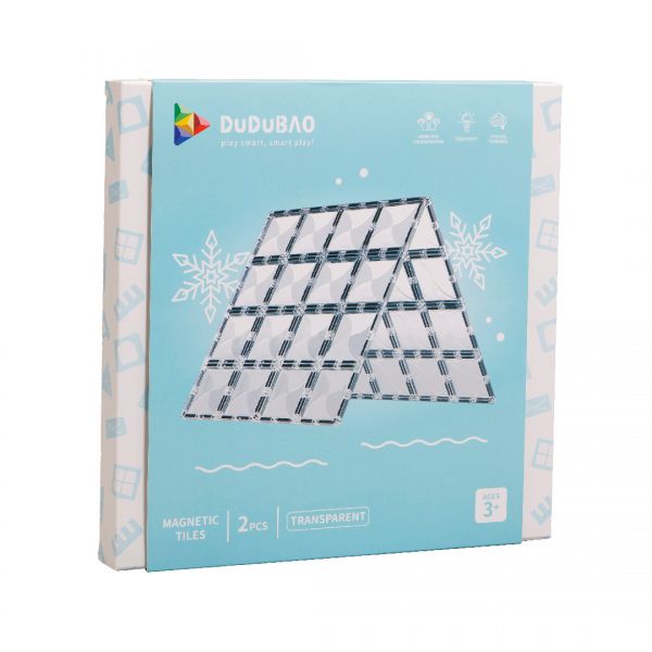 DUDUBAO磁力片-大幫手(透明)2PCS